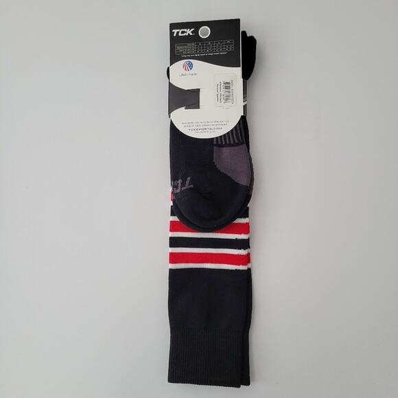 TCK dugout 3 stripe baseball performance socks Size L - Picture 3 of 6